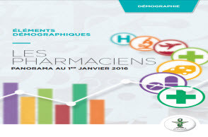 Démographie des pharmaciens au 1er janvier 2016