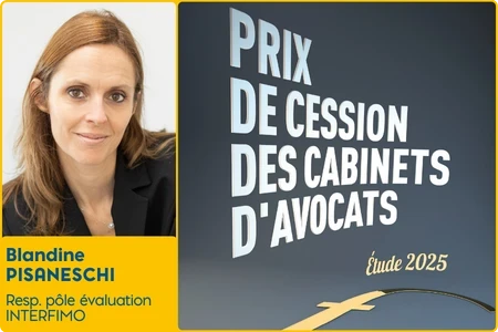 Cabinets d’avocats : Interfimo publie sa nouvelle étude sur les prix de cession